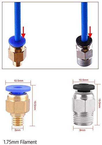 Lesai PTFE Tubo in Teflon,4pcs 1.5 m Teflon Tube