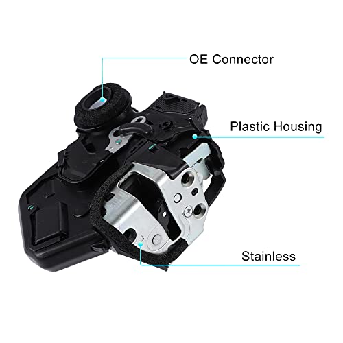 Image of X AUTOHAUX Power Door Lock Actuator Motor Rear Left Driver Side for Toyota 4Runner 2003-2009 69060-60091