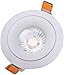 DOPROWADZIŁO Sufit Downlight Dioda 3W. Wpuszczone Downlights Indoor Picture Display Accent Sufit Lights Dekoracja Wash Lampy Ścienne Płaskie Spotlights Ogień Oszczędzanie energii KACZAN Światła sufito