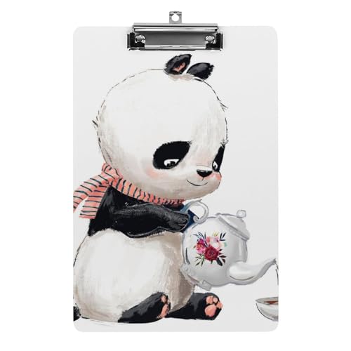 Presse-papiers panda avec pince A4 et porte-formulaires pour documents