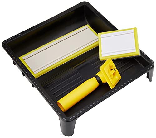 Kit de almohadillas de pintura con almohadilla grande y almohadilla pequeña Coral 24300 para emulsión y brillo; set de 4 piezas