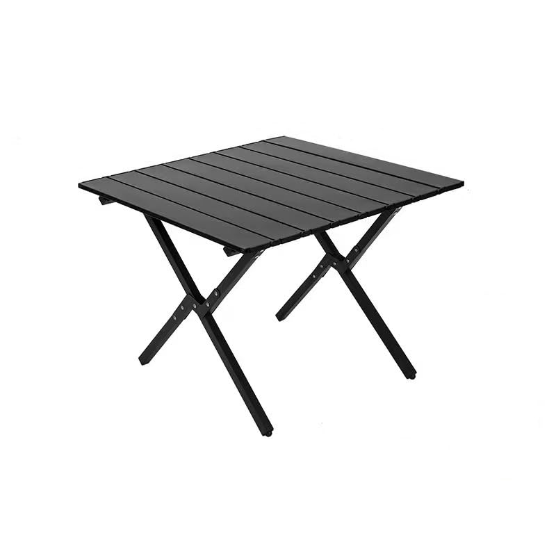 Greenfields Portable Outdoor Picnic Table - Camping Table with Carry Bag - X-Shape Support with Easy Assembly - Weather-Resistant Perfect for Hiking, Fishing, Beach, Cooking (Small 60 x 60 x 42)