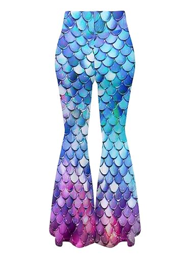 Bulopur Women High Waisted Yoga Flare Pants Bootcut Leggings Pants Workout Trousers Wide Leg Sweatpants3