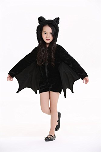 Disfraz completo infantil de murciélago Cozy Bat miniatura 3