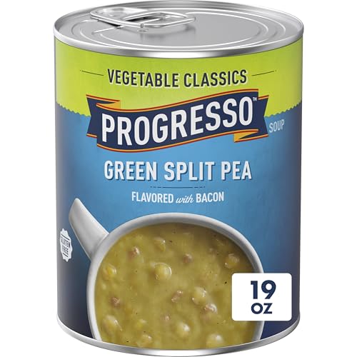 Image of Progresso Green Split Pea Vegetable Classics Canned Soup, Gluten-Free 19 oz
