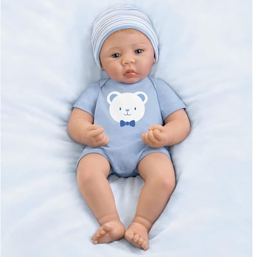 Muñeca bebé de vinilo So Truly Real Little Buddy miniatura 3