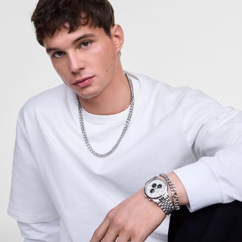 Daniel Wellington Iconic Chronograph Panda 42Mm Orologio Da Uomo - 2