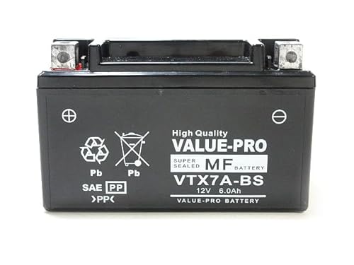 ValuePro obe[ VTX7A-BS ݊ YTX7A-BS / AhXV125 VOiXX }WFXeB125 GSX250SJ^i VFR400R [37013]