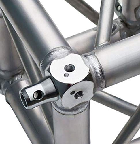 Miniatura 5 de INTBUYING Caja de conexiones de esquina cuadrada universal de 6 vías, cubo de 11.417 in, conexión de 6 vías, incluye 12 pinesclips para todas las