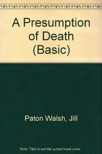 A Presumption of Death [Large Print] 0786255617 Book Cover