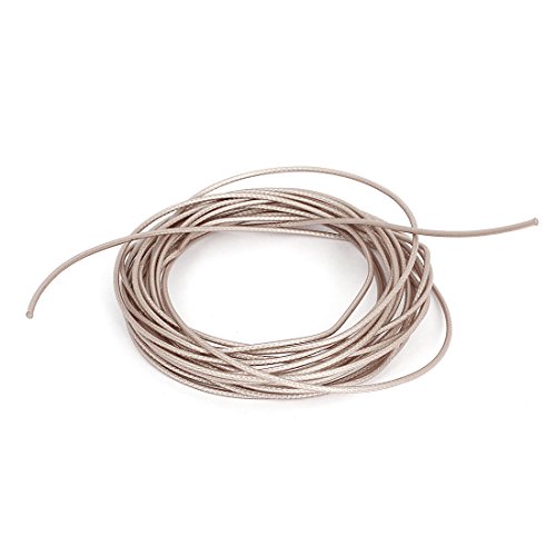 Câble coaxial RG178 sourcing map de 5m conçu pour une transmission de signal stable et fluide
