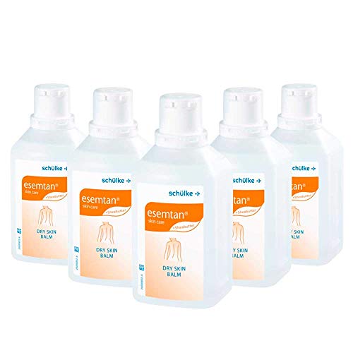 Schülke Esemtan répare les peaux très sèches grâce au baume fluide sans colorant 5x500 ml