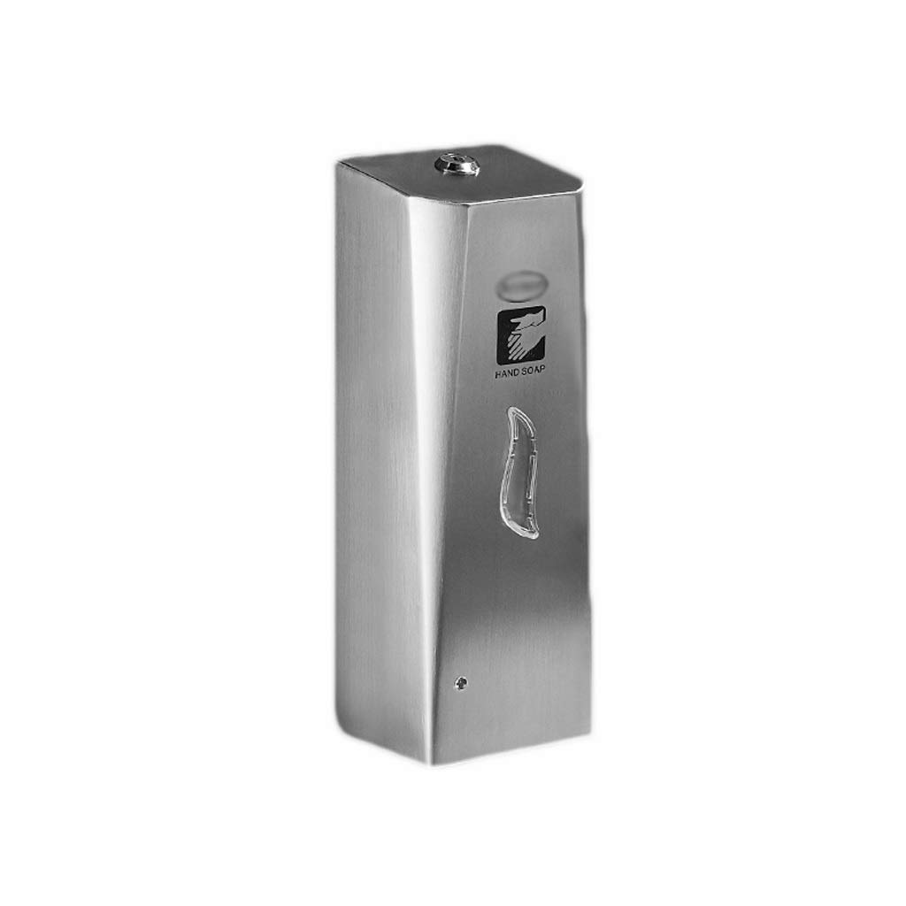 Handseifenspender Flüssigkeitsspender Seifenspender Seife Flasche Lotion Flasche Infrarot-Bewegungs-Sensor-Edelstahl-Flüssig Freihändige Seifenpumpe for Badezimmer Küche Nachfüllbare Lotionsflasche