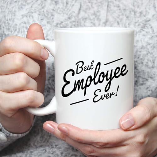 Best-Employee-Ever-MugJumbo-15-Oz-White-Ceramic-MugModern-Employee-Appreciation-Coffee-CupOffice-Gift-For-Employees Best Employee Ever MugJumbo 15 Oz White Ceramic MugModern Employee Appreciation Coffee CupOffice Gift For Employees