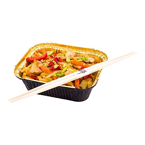 Restaurantware 9.5 Inch Wooden Chopsticks 1000 Chinese Chopsticks - With Both Pointed Ends Sustainable Cedar Noodle Chopsticks Disposable For Home Or Take Out