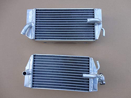 1Paar 2Reihe Aluminum Rennen Kühler Für 2005-2008 Honda CRF450 CRF450R 2006 2007