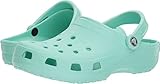 Crocs unisex adult Men's and Women's Classic (Retired Colors) Clog, Neo Mint, 10 Women 8 Men US