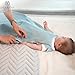 diawoo ThermaBloom Baby Sleep Sack (0.5–2.5 Tog)–Bamboo & Organic Cotton–Adjustable Sack (2–36M) with Two-Way Zipper& Belt Slot