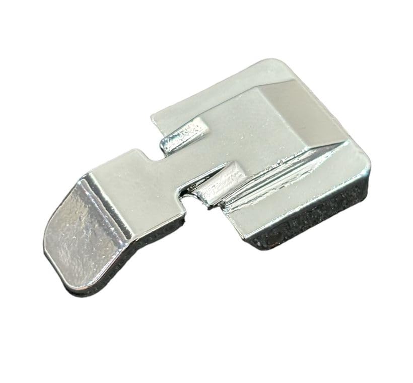 Image of ZENITH Zipper Double Pressure Foot Snap on Type for Automatic Electric Low Shank Sewing Machines Suitable for Usha Janome Brother Singer etc Steel Finish (Zipper Foot)
