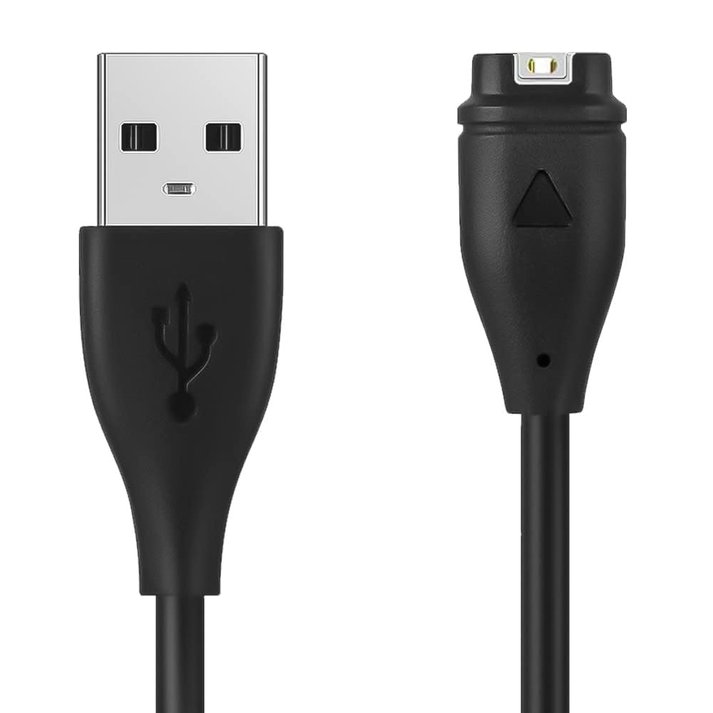 AXFEE Ładowarka kompatybilna z bransoletką Garmin, kabel do ładowania USB, zapasowy zegarek, adapter do ładowania, kompatybilna z Garmin Fenix 7 7S 7X, 6 6S 6X, Fenix 5 5S 5X