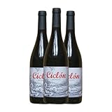 Viñas Serranas Ciclon 75 cl Vino tinto (Caja de 3 Botellas de 75 cl)