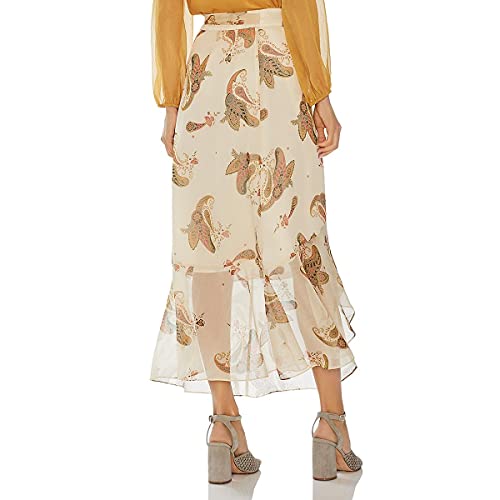 Vince Camuto Women's Faux-Wrap Maxi Skirt with Lining2