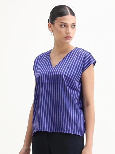 Image of RAREISM Boxy FIT Striped TOP