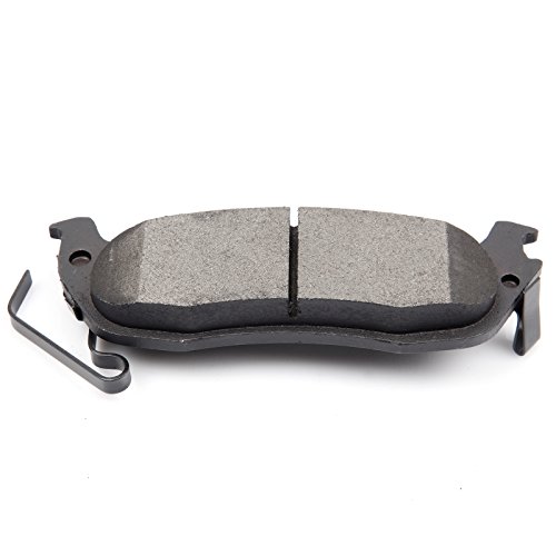 Image of Rear Brake Pads, ECCPP D1041 Pads Kits For Jeep For Grand Cherokee 05-10 | 4pcs Ceramic Brake Pads For Infiniti For QX56 04-10,For Jeep For Commander 06-10,For Nissan For Armada,04-15 For Titan 05-15