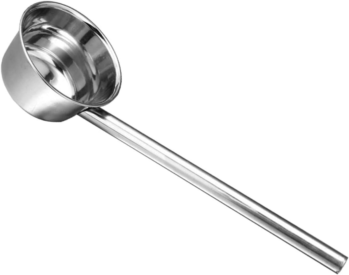Stainless Steel Long Handle Ladle for Kitchen and -resistant Soup Ladle Convenient Water Spoon for Home Use