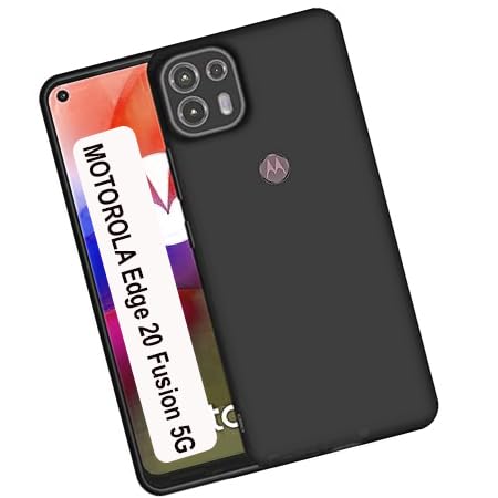 COBERTA Back Cover for MOTOROLA Edge 20 Fusion 5G Back Cover Case - Black Silicon (B0CS36VNGT) Amazon Price History, Amazon Price Tracker