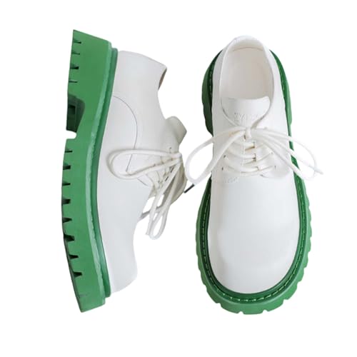 Men's Thick Soled Formal Derby Shoes Fashionable Lace Up Platform Height Increase Business Work Conference Wedding Uniform Formal Dress Leather Oxford Shoes