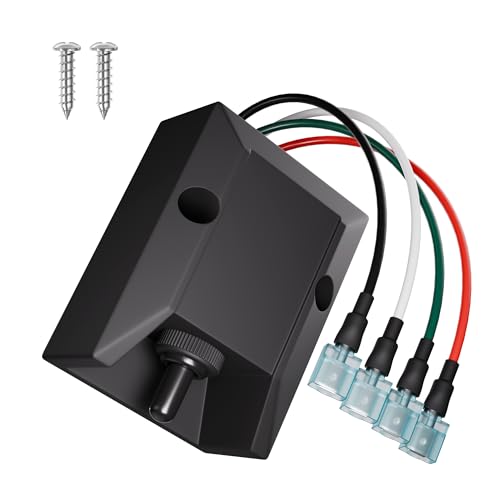 Liftgate Switch 264951-04 (ON)/Off/(ON) Compatible 4 Wire Lift Gate Control Switch Waterproof OEM Replacement for GPT TE 25 Box Truck Trailer