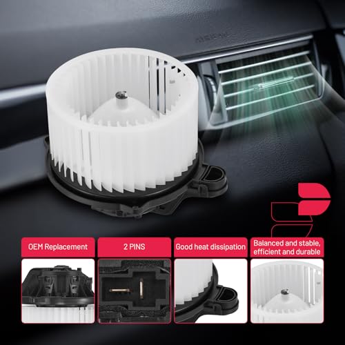Image of BDFHYK AC Heater Blower Motor Fan Compatible with Hyundai 2019-2020 Santa Fe, Compatible with Kia 2019-2021 Sedona, 2020-2021 Telluride,HVAC Blower Motor Assembly Replacement for 97113A9010 BM10140C