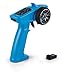 Carson 500500100 - Reflex Wheel Start 2.4G Radio, Modellbau, Zubehör, Fernsteuerung, Empfänger, 3 Kanal, Tamiya KIT kompatibel, blau MI 4 günstig Kaufen-Carson 500500100 - Reflex Wheel Start 2.4G Radio, Modellbau, Zubehör, Fernsteuerung, Empfänger, 3 Kanal, Tamiya KIT kompatibel, blau