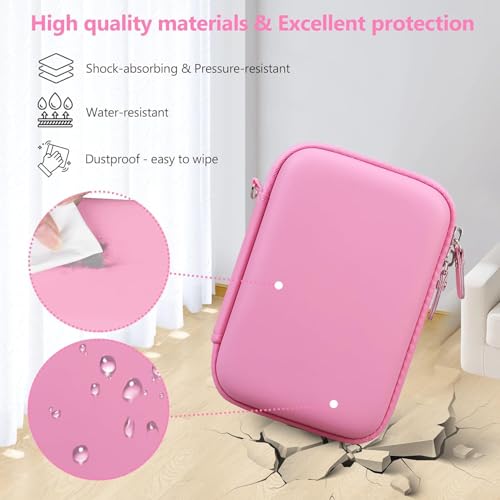 Funda para Fujifilm Instax Mini EVO cámara instantánea rosa miniatura 5