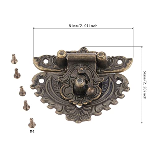 Fermoir de boîte décorative haut de gamme et boucle de serrure durable - 3