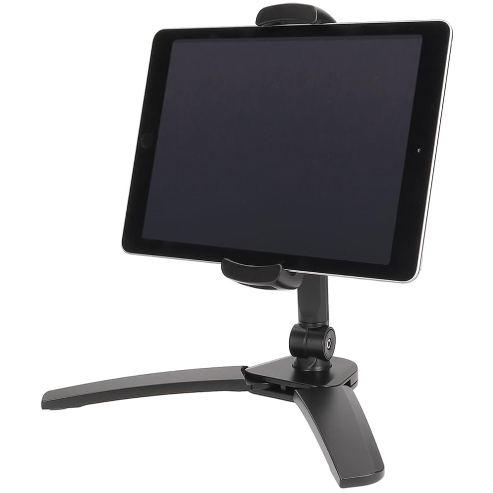 Soporte para teléfono móvil, smartphone, tableta, soporte para teléfono móvil, soporte de pared, metal negro