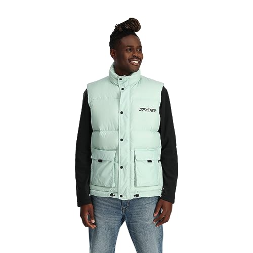 Buy Spyder Men's Standard Windom Down Vest, Multi at Amazon.in