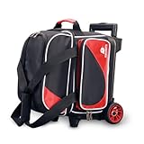 Ebonite Transport Single Roller Bowling Bag - Red