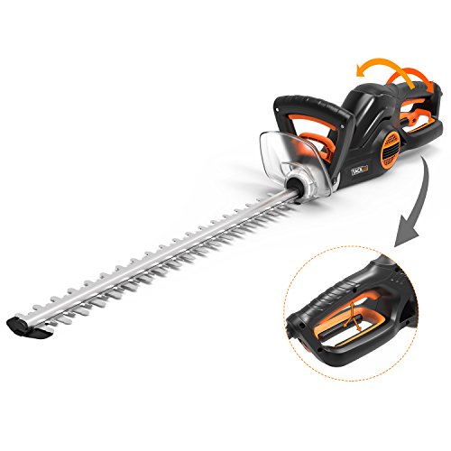 TACKLIFE Taille Haie Électrique, Taille-Haies 600w, Longueur de Lame 550 mm, Ouverture...