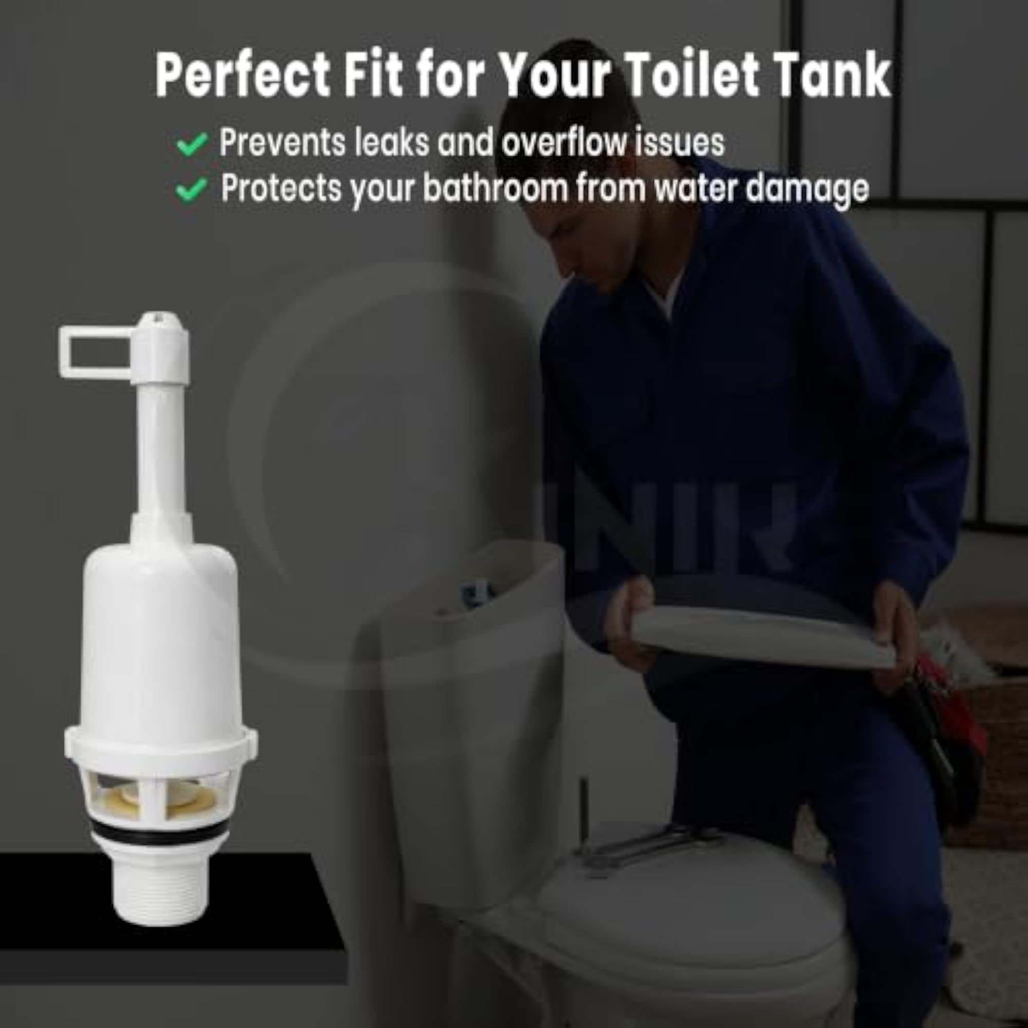 PVC Flush Tank Syphon for Universal Toilet