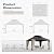 SUNSHINE VALLEY 12'x14' Hardtop Gazebo, Permanent Aluminum Outdoor Gazebo with Galvanized Steel Double Roof & Gutter System, Heavy Duty Patio Pavilion Canopy with Netting and Curtains for Deck, Garden