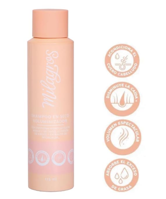 Shampoo En Seco Para cabellos Hair Care Colombia Dry Shampoo Voluminizador 175ml