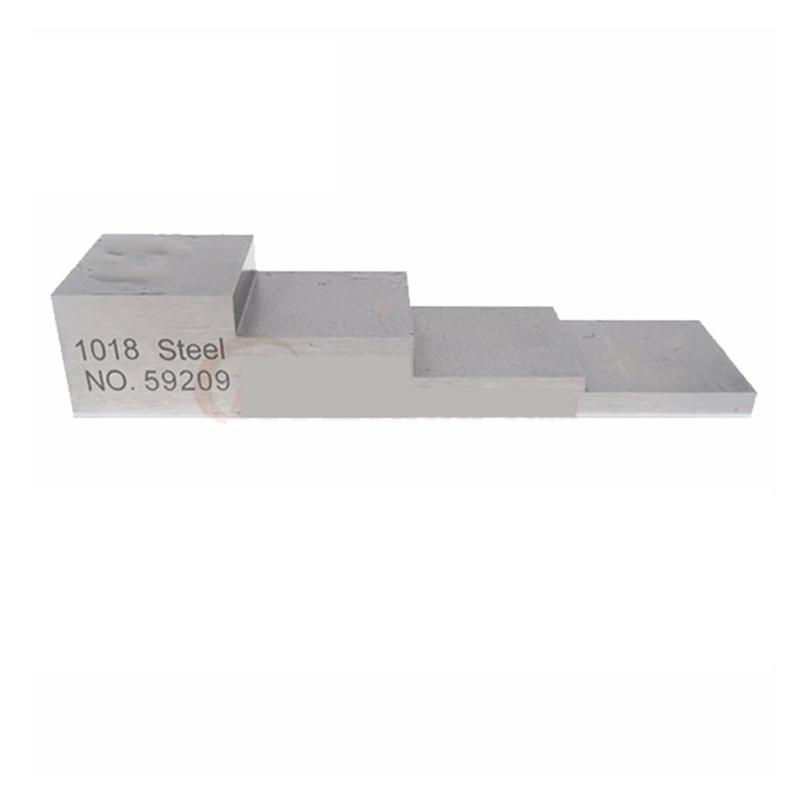 CUDTAPI Gauge Block Set 4 Step Block Wedge Calibration Test, Thickness 3mm 5mm 10mm 15mm, For Ultrasonic Gauge