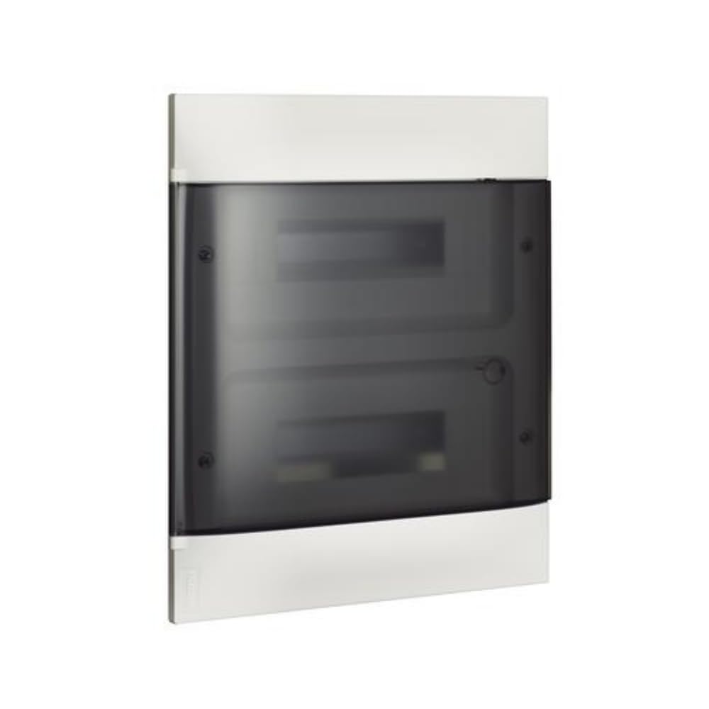 BTicino E315P24 Centralino Da Parete Linea Habita 2x12 Moduli DIN Sportello Fumè