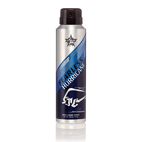 PBR Fearless HURRICANE Body Spray by Tru Western, Sleek, Fresh, and Masculine Fragrance with Long Lasting Scent - 4 oz 29 mL