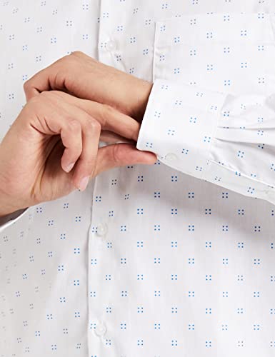 Image of Diverse Men's Cotton Printed Full Sleeve Regular Formal Shirt