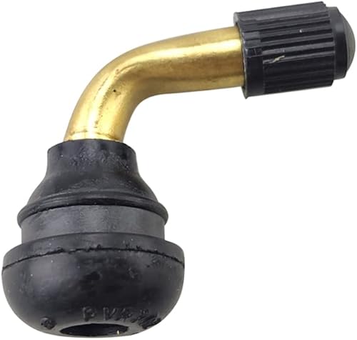 Miniatura 2 de GY6 ATV PVR70 vástago de válvula de neumático doblado 90 grados y 135 grados, varilla recta, base de goma, herramienta de instalación de llave de