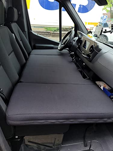 BREMER SITZBEZÜGE Camper-Bett Kinderbett Fahrerhausbett kompatibel mit Mercedes Sprinter W907/910 2018 Wohnmobil zubehör Wohnmobilbett Camping Camper Zubehör
