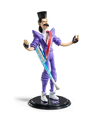 BendyFigs Noble Collection - Minions Victor (Vector) 16,5 Cm - Figura Flessibile E Posabile Con Base E Accessorio - 4